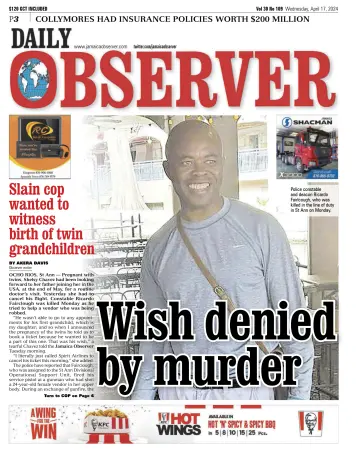 Daily Observer (Jamaica) - 17 avr. 2024
