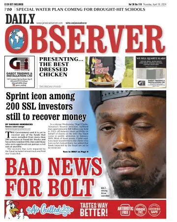 Daily Observer (Jamaica) - 18 Ebri 2024