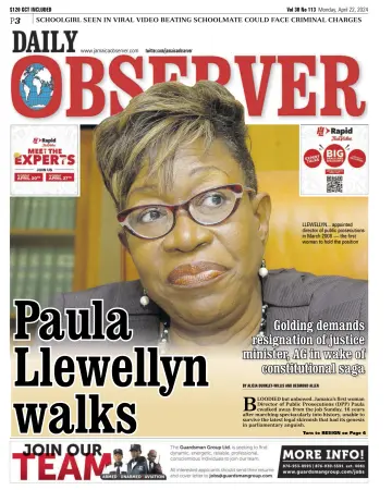 Daily Observer (Jamaica) - 22 Apr. 2024
