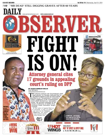 Daily Observer (Jamaica) - 24 abril 2024