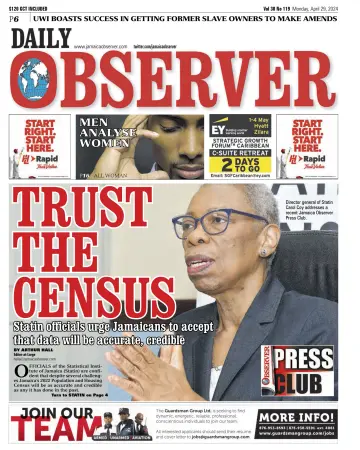 Daily Observer (Jamaica) - 29 Apr. 2024