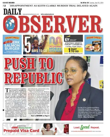 Daily Observer (Jamaica) - 30 апр. 2024