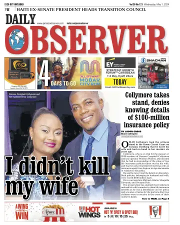 Daily Observer (Jamaica) - 01 май 2024