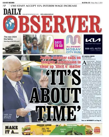 Daily Observer (Jamaica) - 03 май 2024
