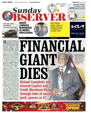 Daily Observer (Jamaica) - 05 mai 2024