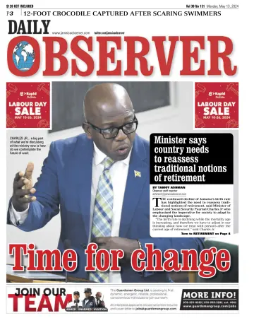 Daily Observer (Jamaica) - 13 May 2024