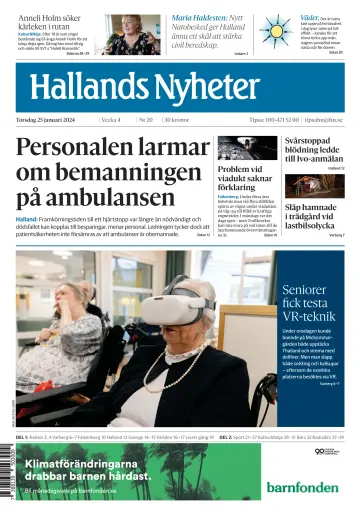 Hallands Nyheter - 25 Jan 2024
