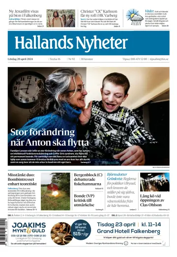 Hallands Nyheter - 20 Apr. 2024