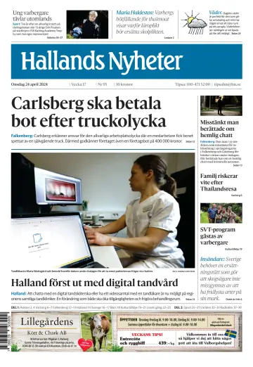 Hallands Nyheter - 24 四月 2024