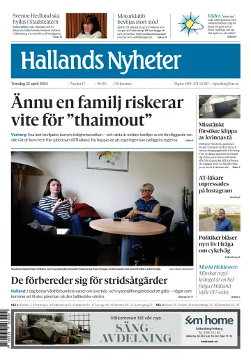 Hallands Nyheter - 25 4월 2024