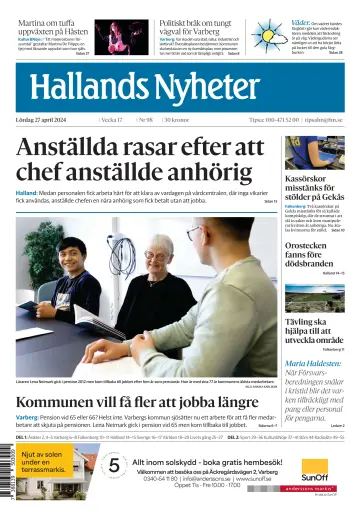 Hallands Nyheter - 27 abril 2024