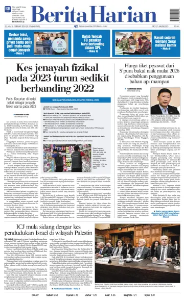 Berita Harian - 20 Feb 2024