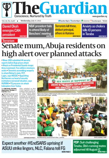 The Guardian (Nigeria) - 27 Jul 2022