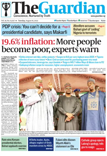 The Guardian (Nigeria) - 16 Aug 2022