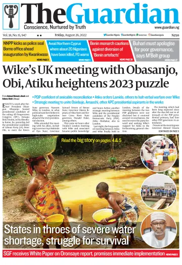 The Guardian (Nigeria) - 26 Aug 2022