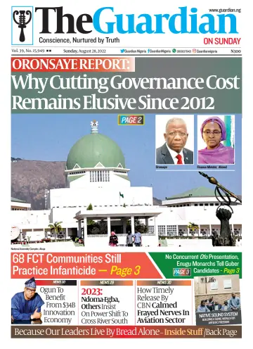 The Guardian (Nigeria) - 28 Aug 2022