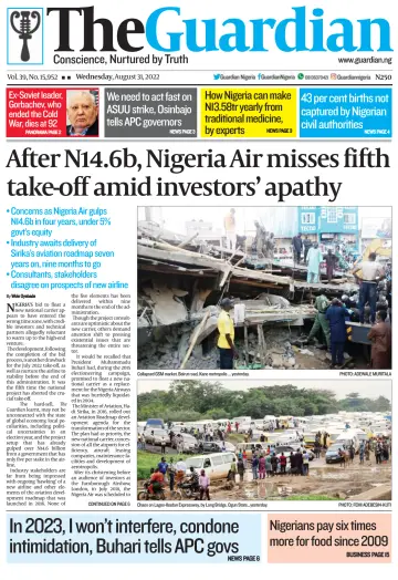 The Guardian (Nigeria) - 31 Aug 2022