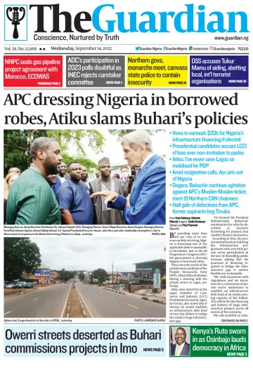 The Guardian (Nigeria) - 14 Sep 2022