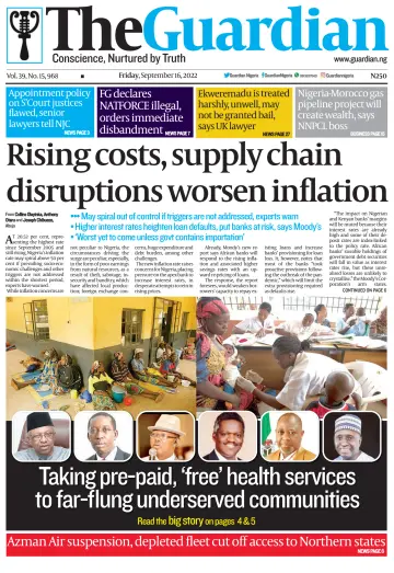 The Guardian (Nigeria) - 16 Sep 2022