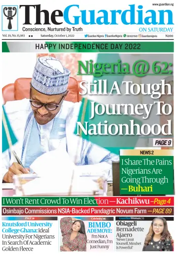 The Guardian (Nigeria) - 01 ott 2022