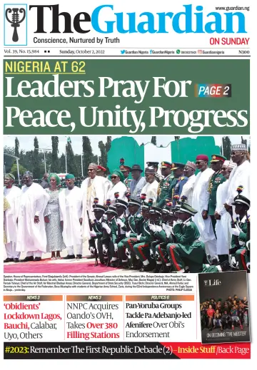 The Guardian (Nigeria) - 02 ott 2022