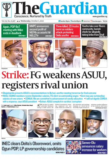 The Guardian (Nigeria) - 05 ott 2022