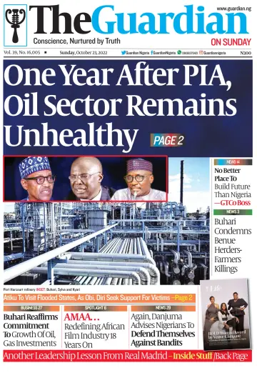 The Guardian (Nigeria) - 23 Oct 2022