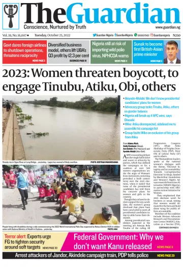 The Guardian (Nigeria) - 25 ott 2022