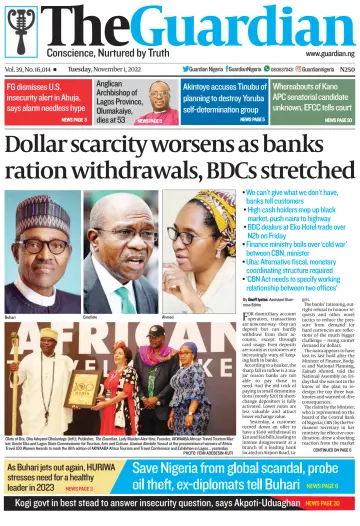 The Guardian (Nigeria) - 1 Nov 2022