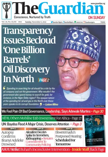The Guardian (Nigeria) - 6 Nov 2022