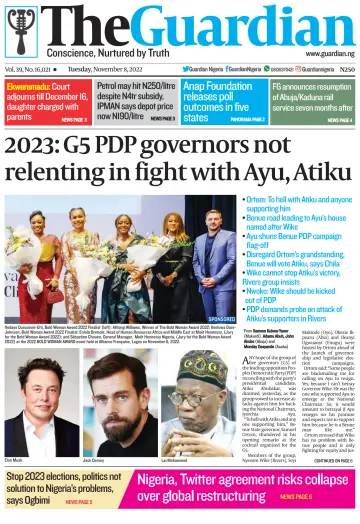 The Guardian (Nigeria) - 8 Nov 2022
