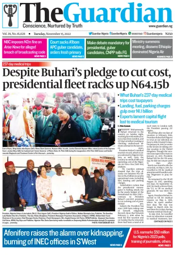 The Guardian (Nigeria) - 15 Nov 2022