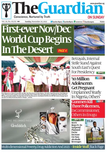 The Guardian (Nigeria) - 20 Nov 2022