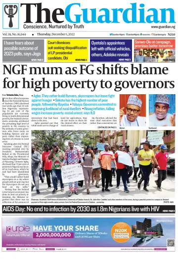 The Guardian (Nigeria) - 1 Dec 2022