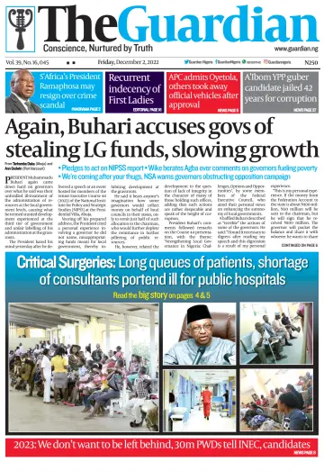 The Guardian (Nigeria) - 2 Dec 2022