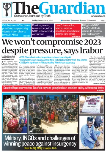 The Guardian (Nigeria) - 9 Dec 2022