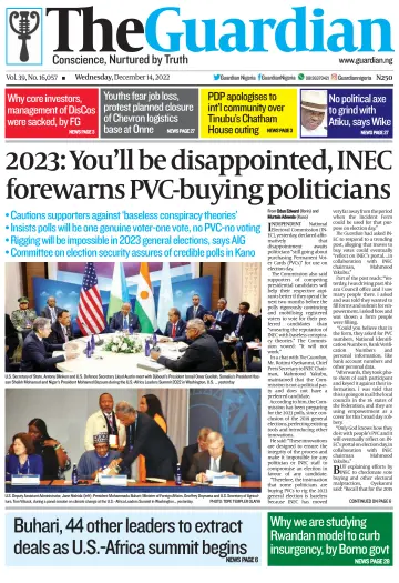 The Guardian (Nigeria) - 14 dic 2022