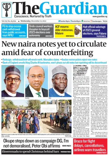 The Guardian (Nigeria) - 21 Dec 2022