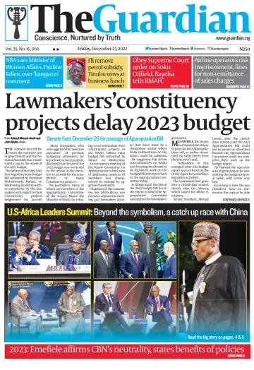 The Guardian (Nigeria) - 23 Dec 2022