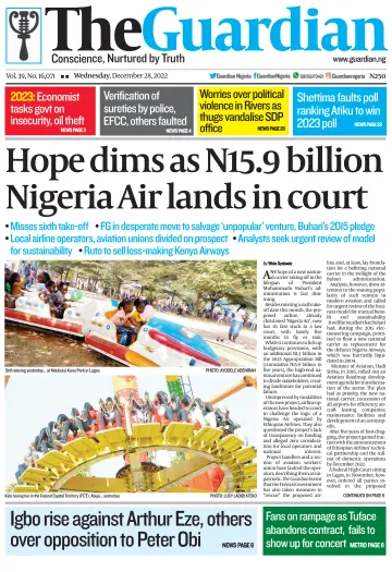 The Guardian (Nigeria) - 28 Dec 2022
