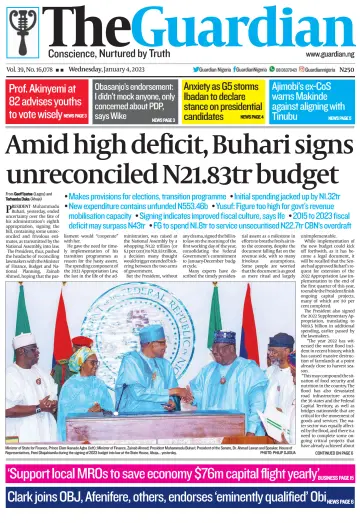 The Guardian (Nigeria) - 04 gen 2023