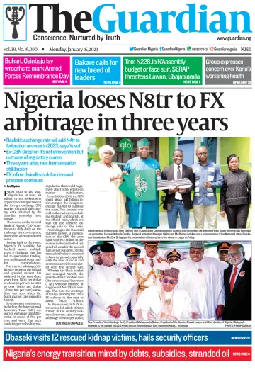The Guardian (Nigeria) - 16 Jan 2023