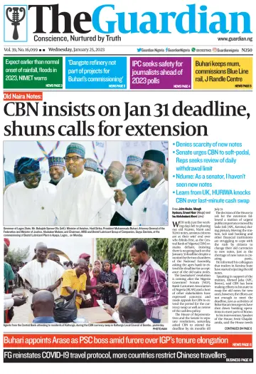 The Guardian (Nigeria) - 25 gen 2023