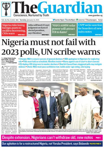 The Guardian (Nigeria) - 31 gen 2023