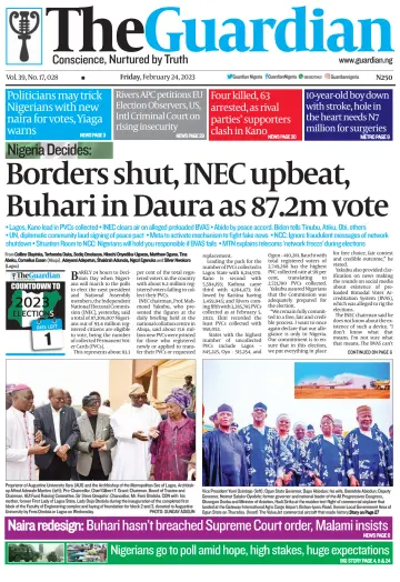 The Guardian (Nigeria) - 24 feb 2023