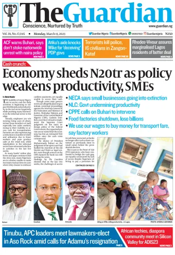 The Guardian (Nigeria) - 13 Mar 2023