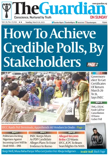 The Guardian (Nigeria) - 26 mar 2023