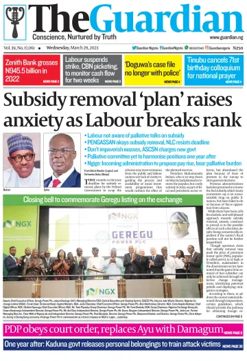 The Guardian (Nigeria) - 29 mar 2023
