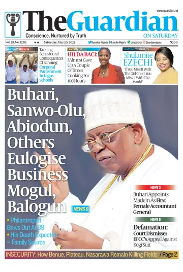 The Guardian (Nigeria) - 20 ma 2023