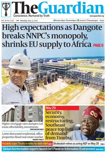 The Guardian (Nigeria) - 22 May 2023